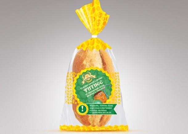 Упаковка для хлеба Калужского Хлебокомбината