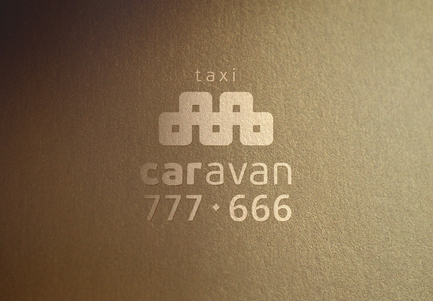 Логотип Такси Караван 2014