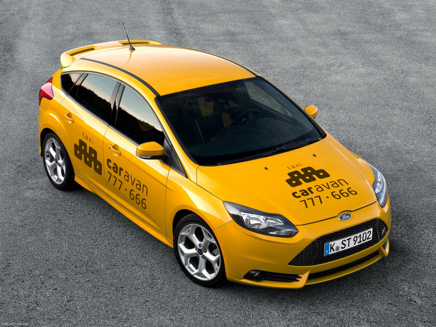 Логотип Такси Караван 2014
